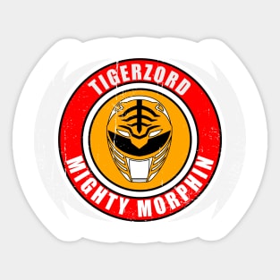 White Tiger Sticker